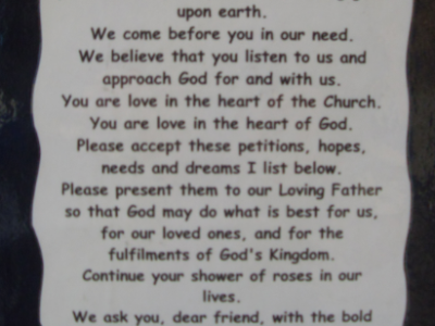 The Feast of St. Thérèse