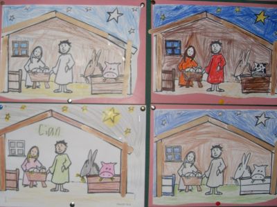 Christmas in Scoil San Treasa Christmas in Scoil San Treasa