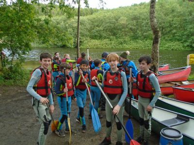 Sixth Class trip to Outdoor Activity Centre - June 2019
