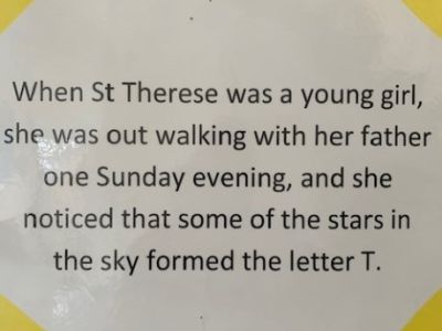 The Feast of St Thérèse