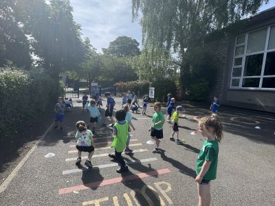Junior Infants Sports Day 