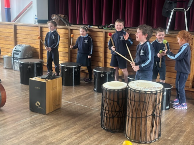 Drumming Senior Infants