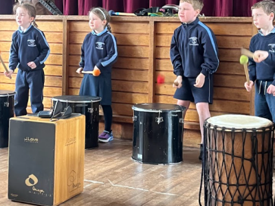 Drumming Senior Infants