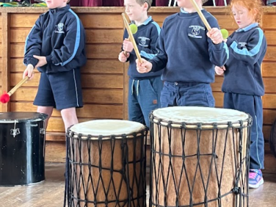 Drumming Senior Infants