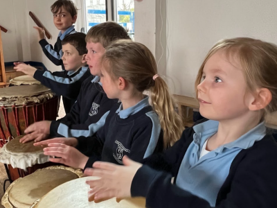 Drumming Senior Infants