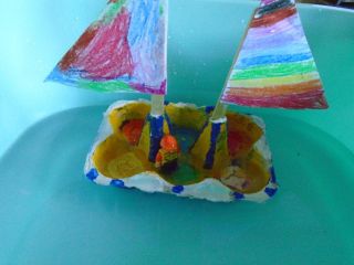 Junior Infants Design and Build Model Boats