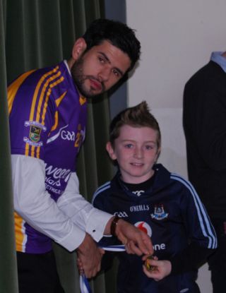 A visit from Sam Maguire and Cian O’ Sullivan