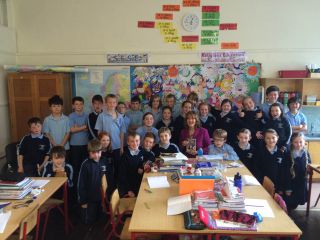 A visit from author Maura Byrne