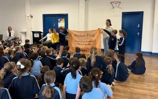 Amber Flag Assembly